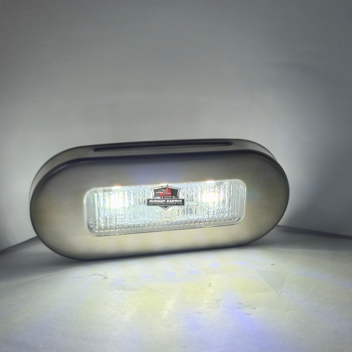 Chrome Bezel 3 Diode Marker Light