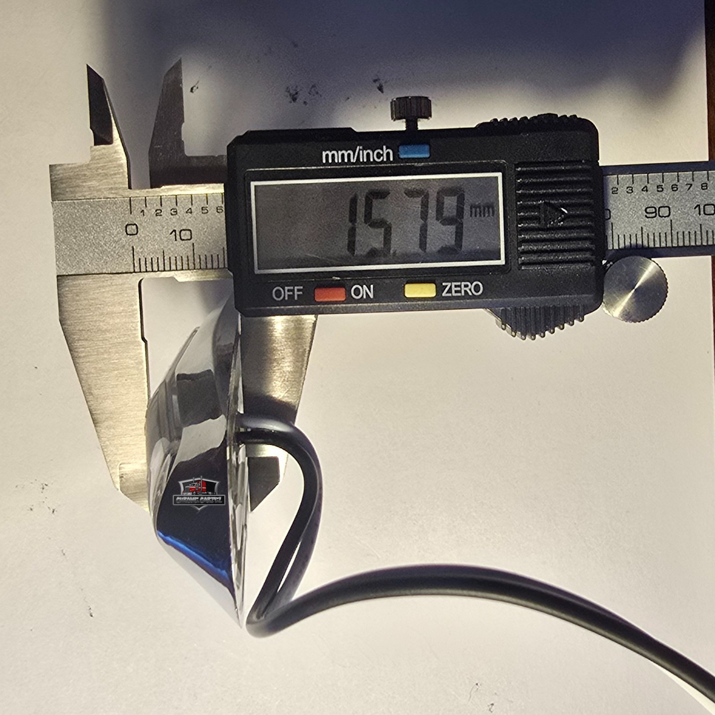 Chrome  Bezel 4 Diode Marker Light